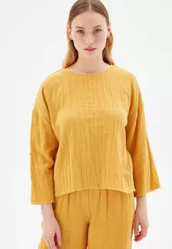 Блузка adL с длинными рукавами, желтый