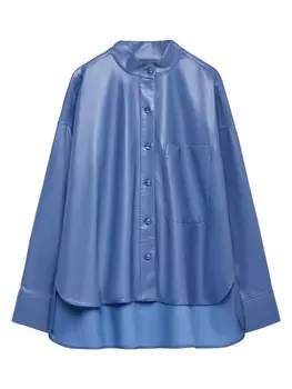 Блузка Adolfo Dominguez, темно-синий