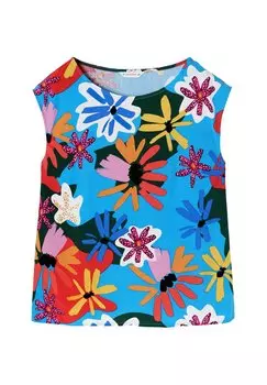 Блузка Afeli 1 TATUUM, синяя