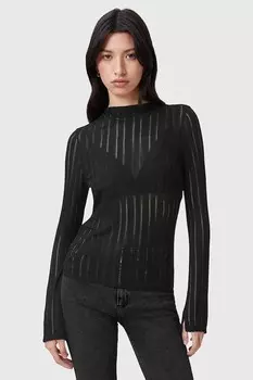 Блузка AKI Allsaints, черный