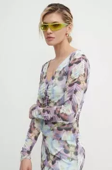 Блузка AliaRS с длинными рукавами резюме Resume, мультиколор