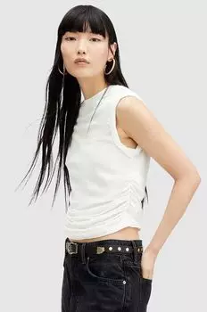 Блузка AllSaints, белый