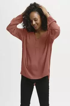 Блузка AMBER LS Kaffe, рыжий
