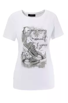 Блузка Aniston CASUAL, белый