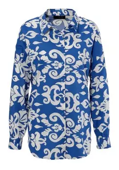 Блузка Aniston CASUAL, синий