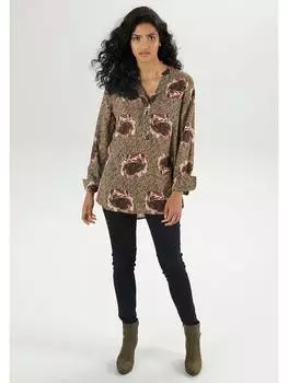 Блузка Aniston, коричневый