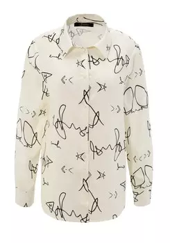 Блузка Aniston SELECTED, белый