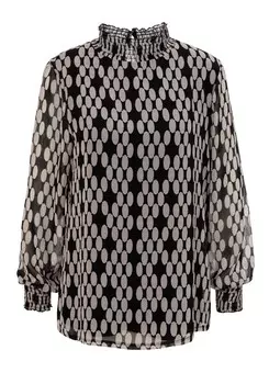 Блузка Aniston SELECTED Blouse, черный