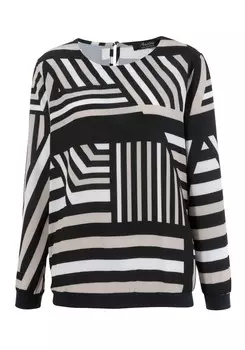 Блузка Aniston SELECTED Blouse, черный