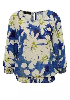 Блузка Aniston SELECTED, синий