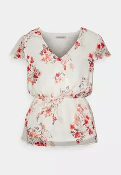 Блузка Anna Field, белый/красный