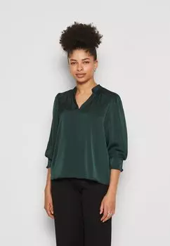 Блузка Anna Field, темно-зеленая