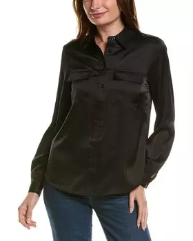 Блузка Anne Klein Utility, черный