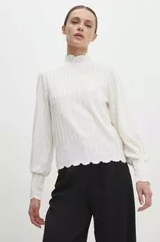 Блузка Answear Lab, бежевый