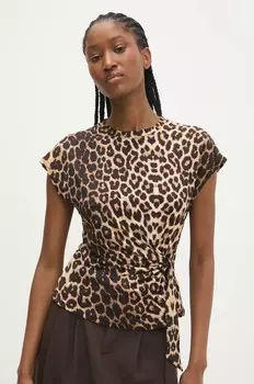 Блузка Answear Lab, бежевый