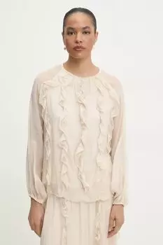 Блузка Answear.Lab, бежевый