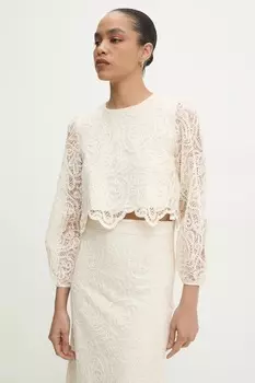 Блузка Answear.Lab, бежевый