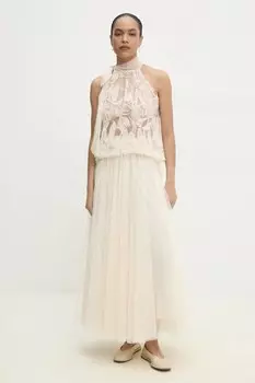 Блузка Answear.Lab, бежевый