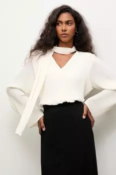 Блузка Answear.Lab, бежевый