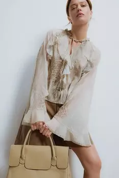 Блузка Answear.Lab, бежевый