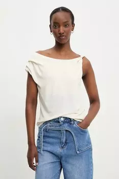 Блузка Answear.Lab, бежевый