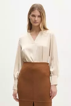 Блузка Answear.Lab, бежевый