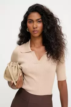 Блузка Answear.Lab, бежевый