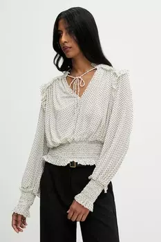 Блузка Answear.Lab, бежевый