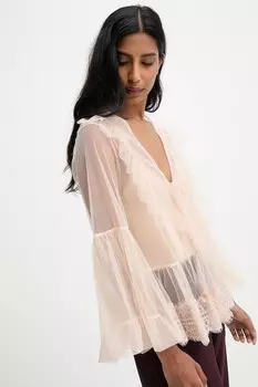 Блузка Answear.Lab, бежевый