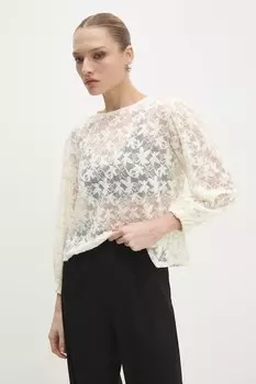 Блузка Answear.Lab, бежевый