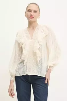 Блузка Answear.Lab, бежевый