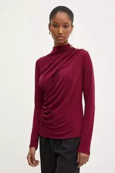 Блузка Answear.Lab, бордовый