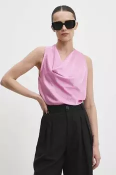 Блузка Answear Lab, розовый