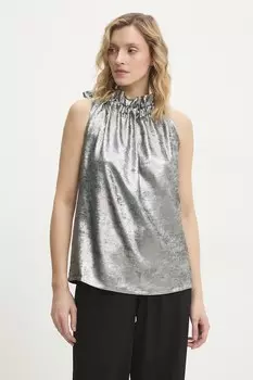 Блузка Answear.Lab, серебряный