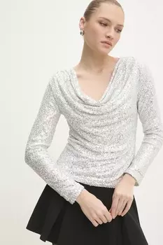 Блузка Answear.Lab, серебряный