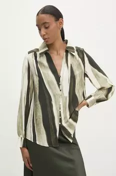 Блузка Answear.Lab, зеленый