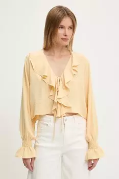 Блузка Answear.Lab, желтый