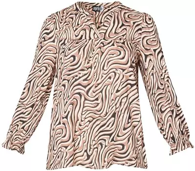Блузка Aprico, пестрый бежевый