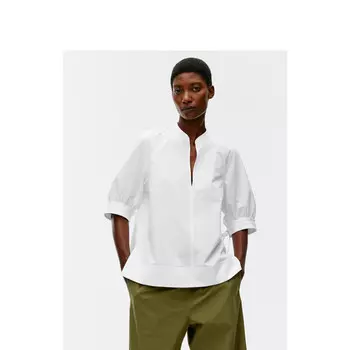 Блузка Arket с пышными рукавами, белый