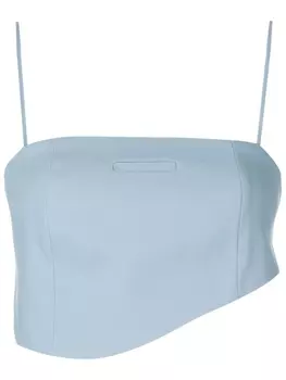 Блузка асимметричного кроя MISCI, синий