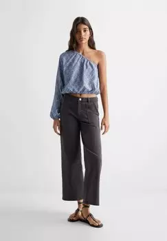 Блузка ATENAST Mango Kids, цвет bleu marine fonc