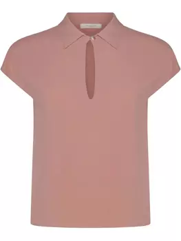 Блузка атласная Glanshirt, розовый