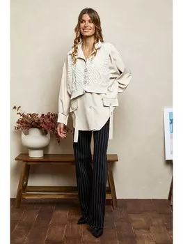 Блузка Auroral Josfine, бежевый