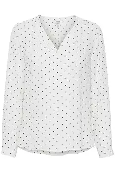 Блузка b.young Blouse Hialice, белый