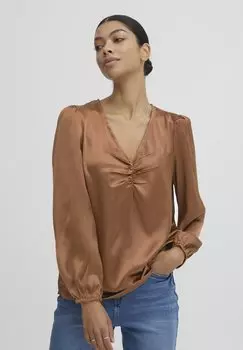 Блузка b.young Byjonia, коричневый
