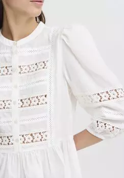 Блузка b.young, кремовый