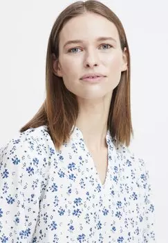 Блузка b.young, кремовый микс