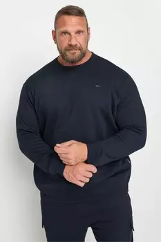 Блузка Badrhino Big & Tall, синий