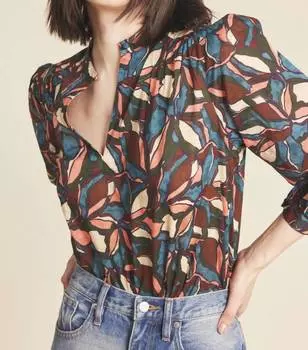 Блузка Bailey в лавровом листе TROVATA, цвет laurel leaf