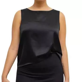 Блузка Barb черного цвета Leset